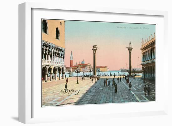 St. Mark's Square, Venice, Italy-null-Framed Art Print