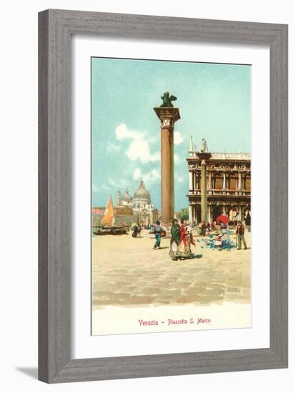 St. Mark's Square, Venice, Italy-null-Framed Art Print