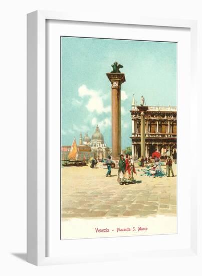 St. Mark's Square, Venice, Italy-null-Framed Art Print