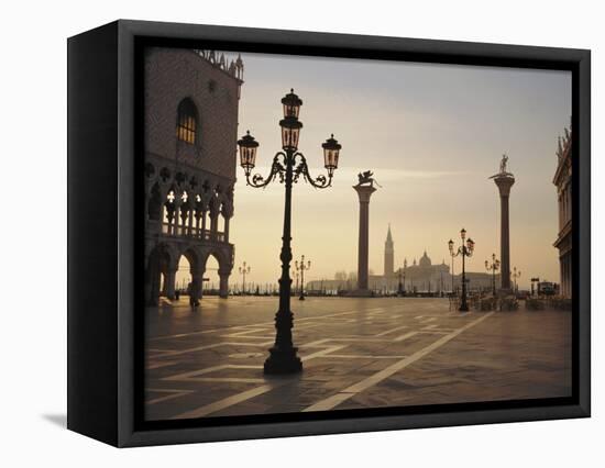 St. Mark's Square, Venice, Veneto, Italy-Roy Rainford-Framed Premier Image Canvas