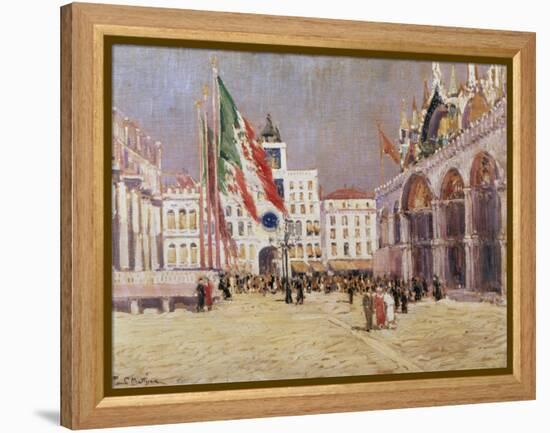 St. Mark's Square, Venice-Paul Mathieu-Framed Premier Image Canvas