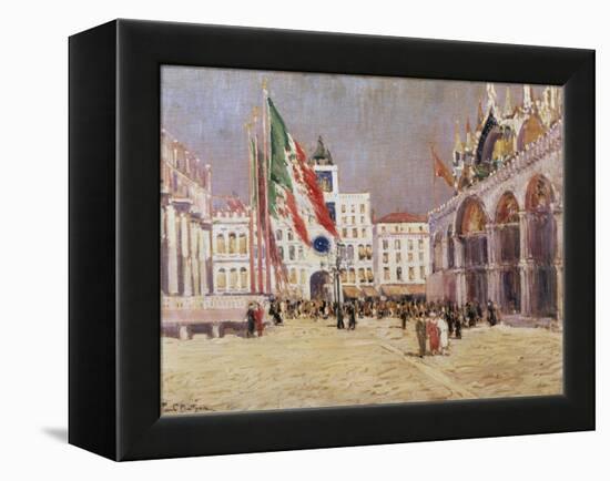 St. Mark's Square, Venice-Paul Mathieu-Framed Premier Image Canvas