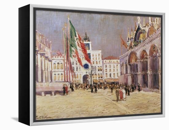 St. Mark's Square, Venice-Paul Mathieu-Framed Premier Image Canvas