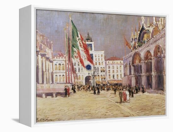 St. Mark's Square, Venice-Paul Mathieu-Framed Premier Image Canvas