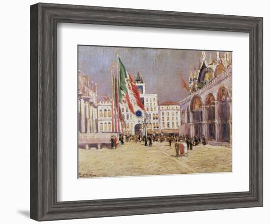 St. Mark's Square, Venice-Paul Mathieu-Framed Giclee Print