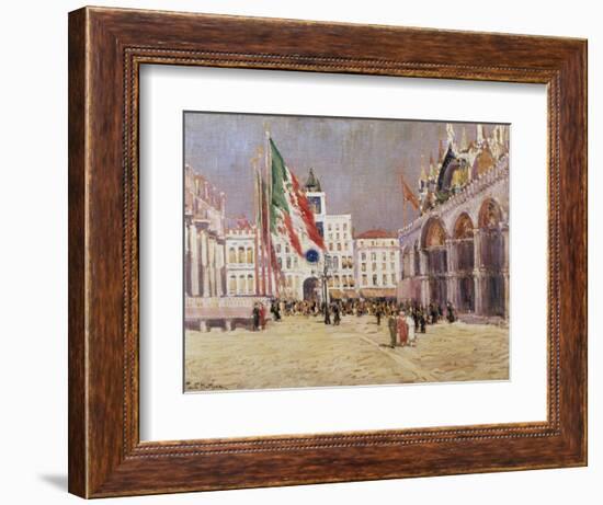 St. Mark's Square, Venice-Paul Mathieu-Framed Giclee Print