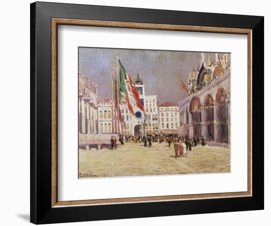 St. Mark's Square, Venice-Paul Mathieu-Framed Giclee Print