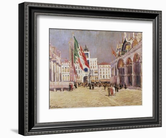 St. Mark's Square, Venice-Paul Mathieu-Framed Giclee Print