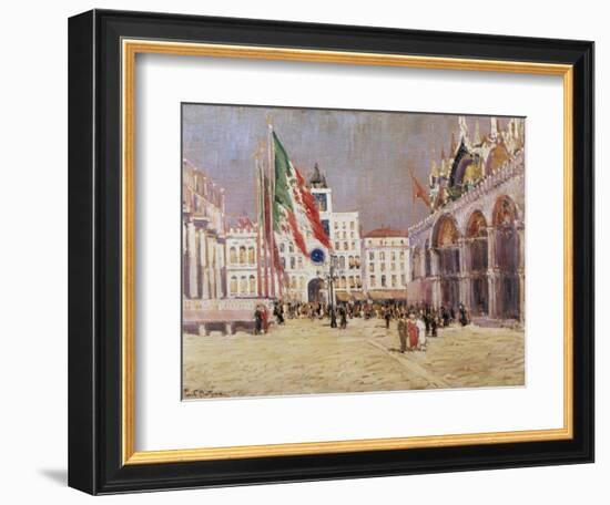 St. Mark's Square, Venice-Paul Mathieu-Framed Giclee Print