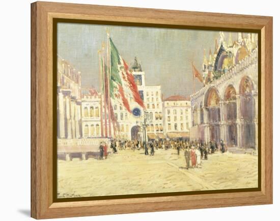 St. Mark's Square, Venice-Paul Mathieu-Framed Premier Image Canvas