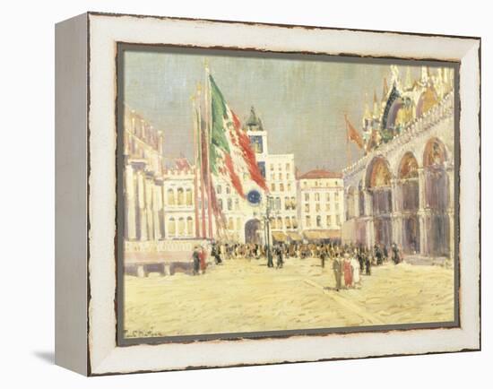 St. Mark's Square, Venice-Paul Mathieu-Framed Premier Image Canvas