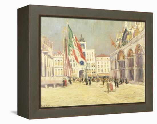 St. Mark's Square, Venice-Paul Mathieu-Framed Premier Image Canvas