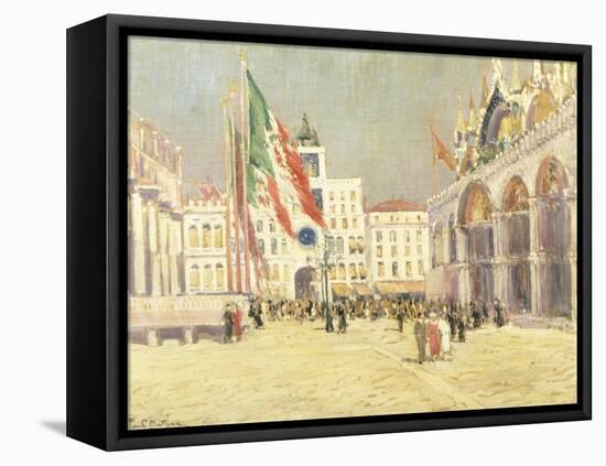 St. Mark's Square, Venice-Paul Mathieu-Framed Premier Image Canvas