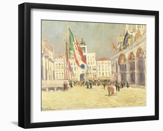 St. Mark's Square, Venice-Paul Mathieu-Framed Giclee Print