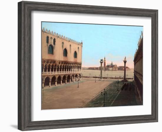 St Mark's Square, Venice-null-Framed Giclee Print