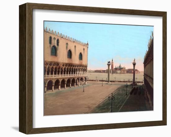 St Mark's Square, Venice-null-Framed Giclee Print