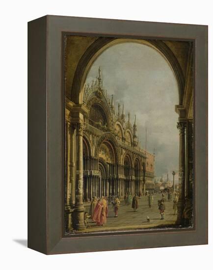 St. Mark's, Venice, C.1756-Canaletto-Framed Premier Image Canvas