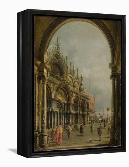 St. Mark's, Venice, C.1756-Canaletto-Framed Premier Image Canvas