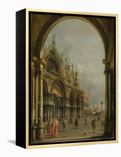 St. Mark's, Venice, C.1756-Canaletto-Framed Premier Image Canvas