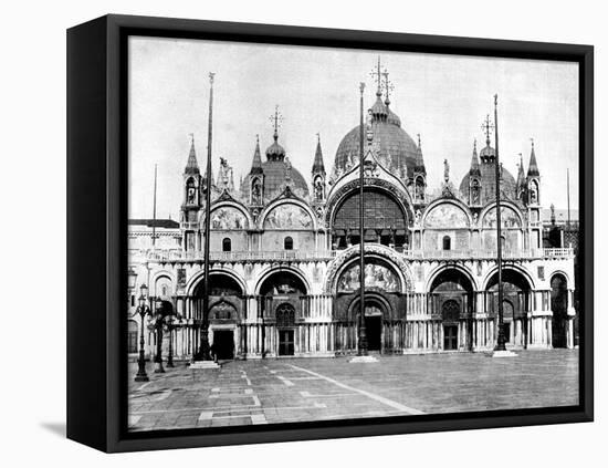 St Mark'S, Venice, Italy, 1893-John L Stoddard-Framed Premier Image Canvas