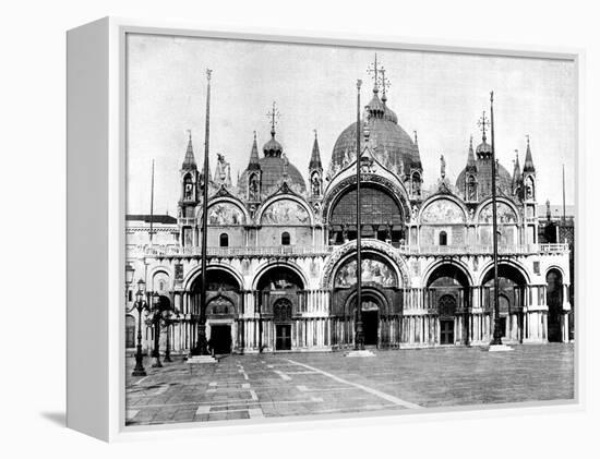 St Mark'S, Venice, Italy, 1893-John L Stoddard-Framed Premier Image Canvas