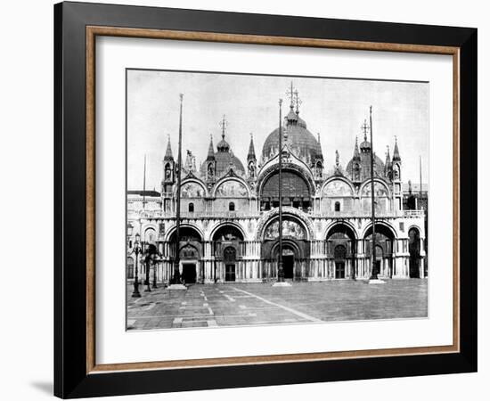 St Mark'S, Venice, Italy, 1893-John L Stoddard-Framed Giclee Print