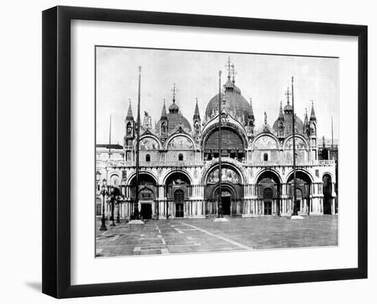 St Mark'S, Venice, Italy, 1893-John L Stoddard-Framed Giclee Print