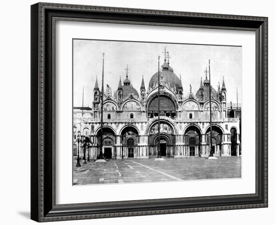 St Mark'S, Venice, Italy, 1893-John L Stoddard-Framed Giclee Print