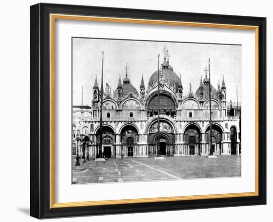 St Mark'S, Venice, Italy, 1893-John L Stoddard-Framed Giclee Print