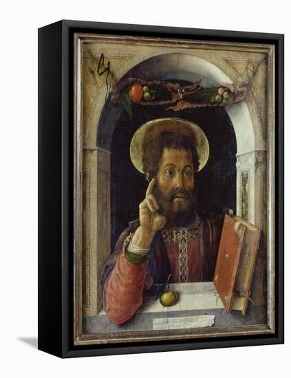 St. Mark the Evangelist, about 1450-Andrea Mantegna-Framed Premier Image Canvas