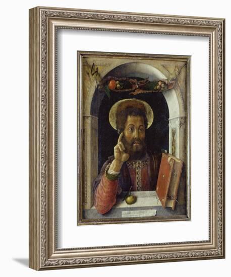 St. Mark the Evangelist, about 1450-Andrea Mantegna-Framed Giclee Print