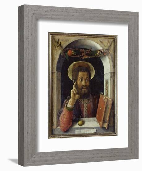 St. Mark the Evangelist, about 1450-Andrea Mantegna-Framed Giclee Print