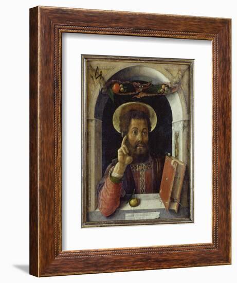 St. Mark the Evangelist, about 1450-Andrea Mantegna-Framed Giclee Print