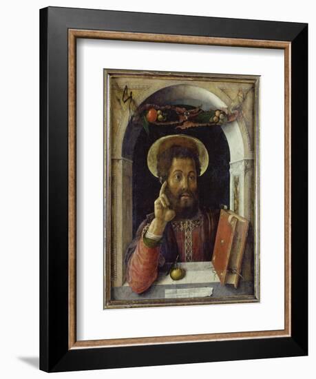 St. Mark the Evangelist, about 1450-Andrea Mantegna-Framed Giclee Print