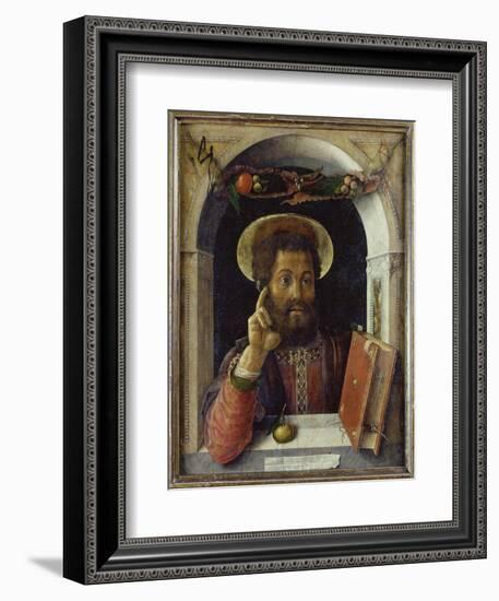 St. Mark the Evangelist, about 1450-Andrea Mantegna-Framed Giclee Print