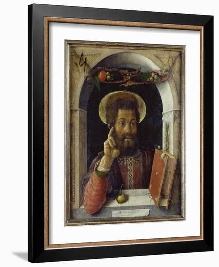 St. Mark the Evangelist, about 1450-Andrea Mantegna-Framed Giclee Print