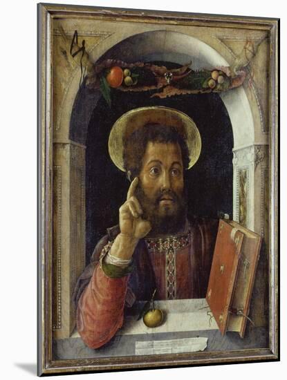 St. Mark the Evangelist, about 1450-Andrea Mantegna-Mounted Giclee Print