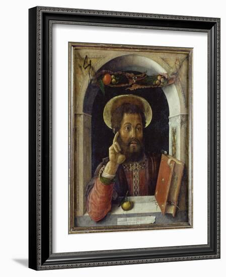 St. Mark the Evangelist, about 1450-Andrea Mantegna-Framed Giclee Print