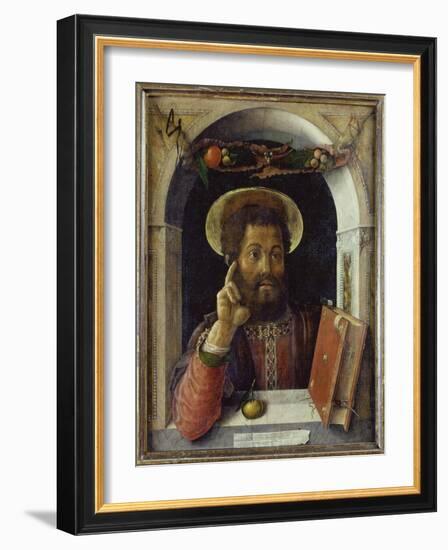 St. Mark the Evangelist, about 1450-Andrea Mantegna-Framed Giclee Print