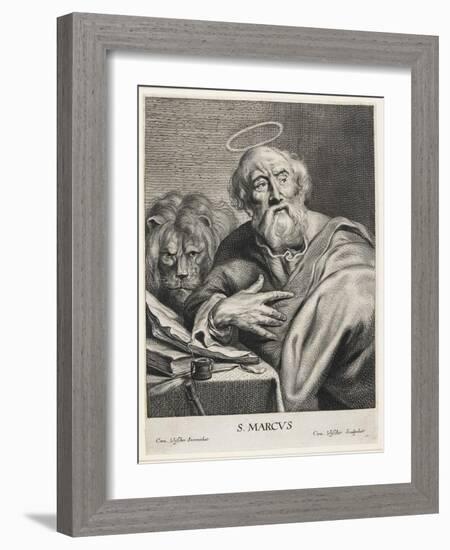St. Mark-Cornelis Visscher-Framed Giclee Print