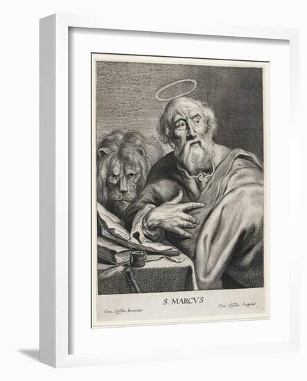 St. Mark-Cornelis Visscher-Framed Giclee Print