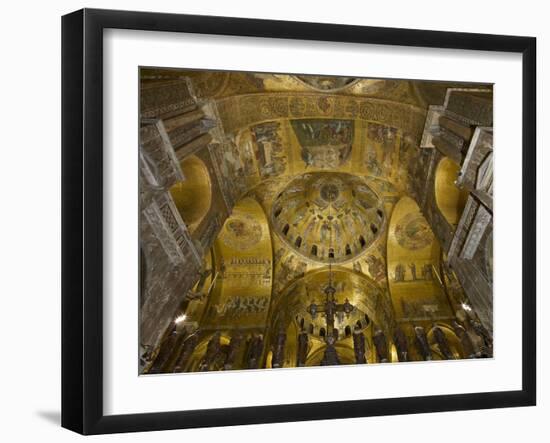 St Marks Basilica, Venice, 10th Century-null-Framed Photographic Print