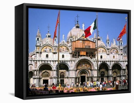 St Marks Basilica, Venice, Italy-Peter Thompson-Framed Premier Image Canvas