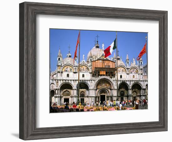 St Marks Basilica, Venice, Italy-Peter Thompson-Framed Photographic Print