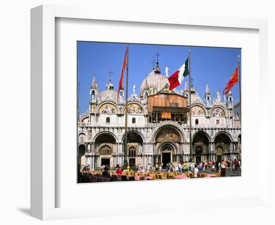 St Marks Basilica, Venice, Italy-Peter Thompson-Framed Photographic Print