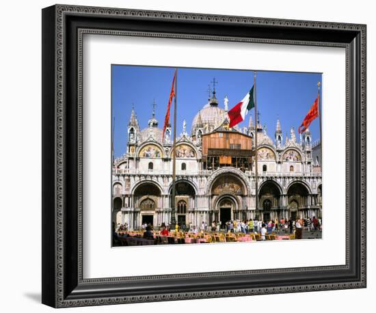 St Marks Basilica, Venice, Italy-Peter Thompson-Framed Photographic Print