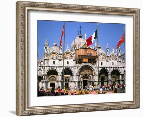 St Marks Basilica, Venice, Italy-Peter Thompson-Framed Photographic Print