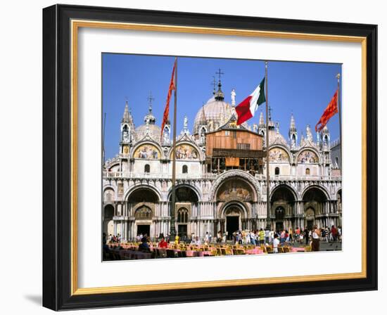 St Marks Basilica, Venice, Italy-Peter Thompson-Framed Photographic Print