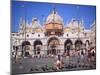 St Marks Square and Basilica, Venice, Italy-Peter Thompson-Mounted Photographic Print