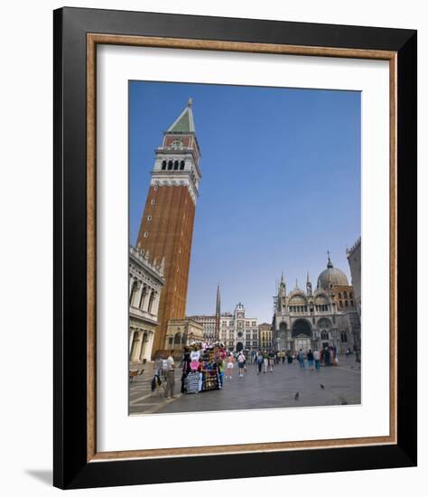 St Marks Square Venice Italy-null-Framed Art Print